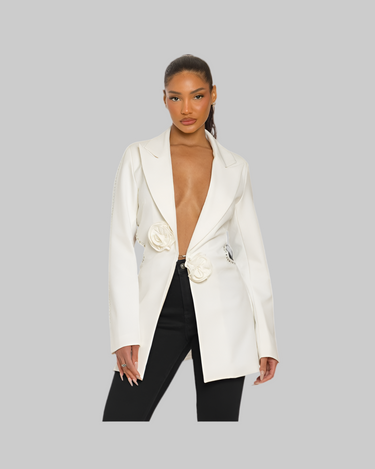 Sculpted Elegance Blazer – Tailored, Feminine & Polished Layer